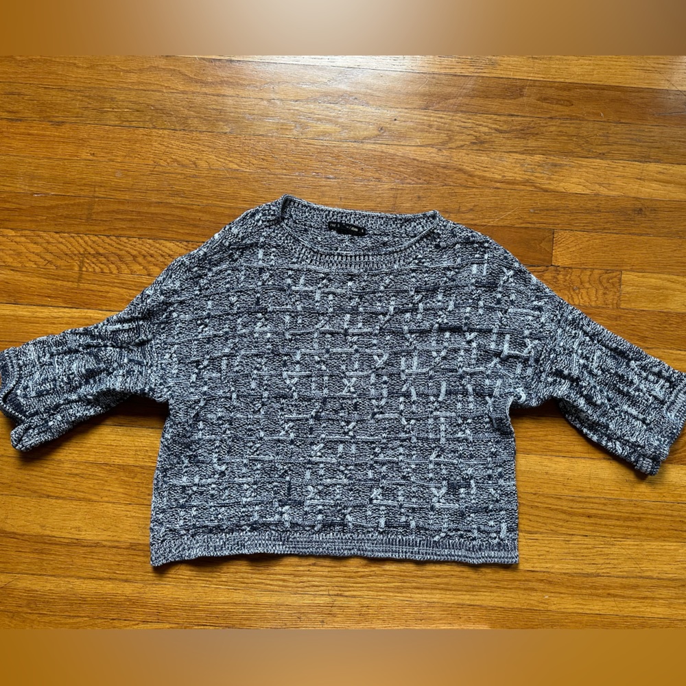 Short sleeve cropped Rag and Bone sweater